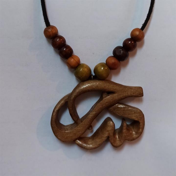 گردنبند چوبی اسم سحر